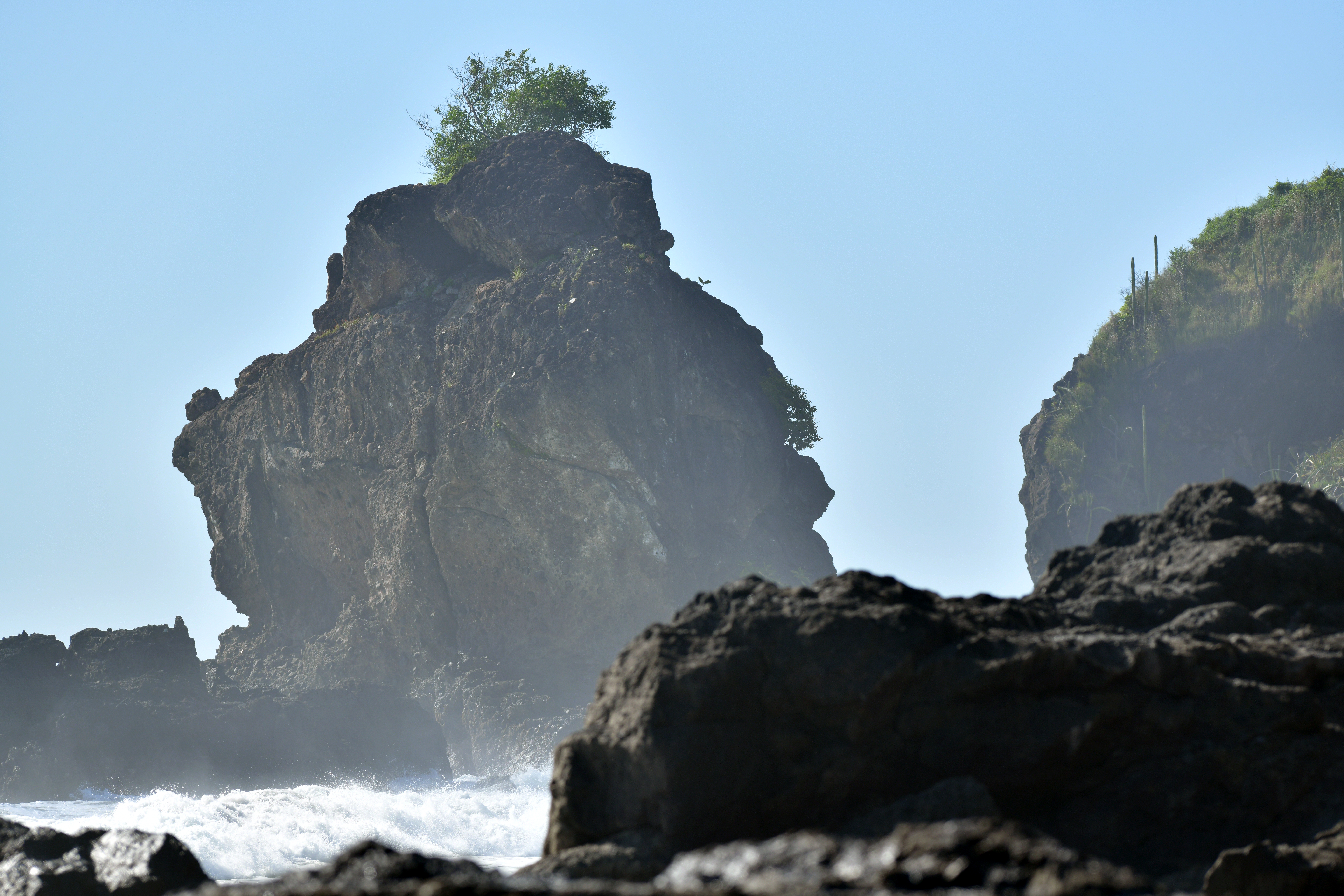 Playa Ostional, where olive ridley turtles nest, Guanacaste, Costa Rica