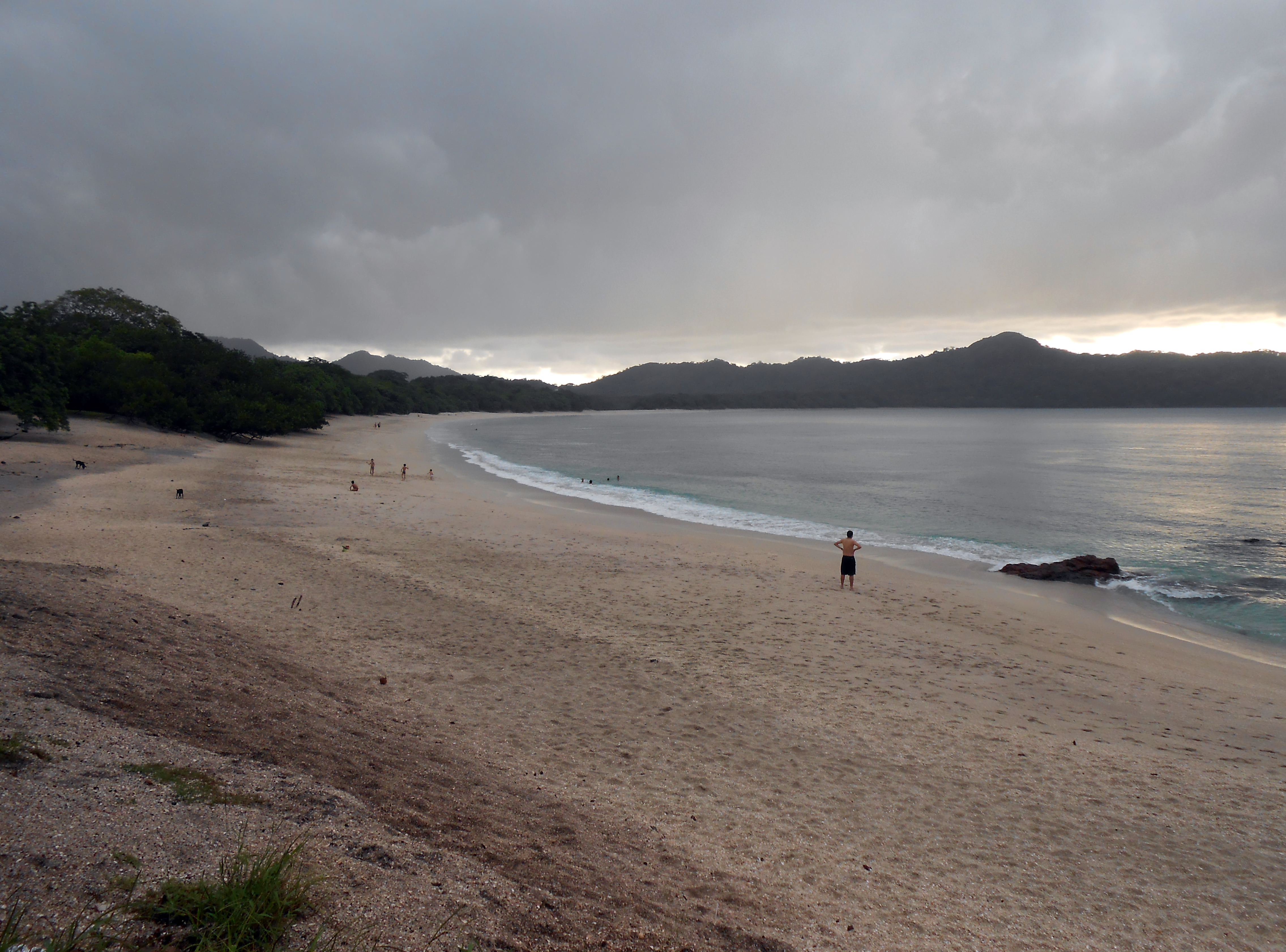 Playa Conchal, the crushed-shell beach in Guanacaste, Costa Rica