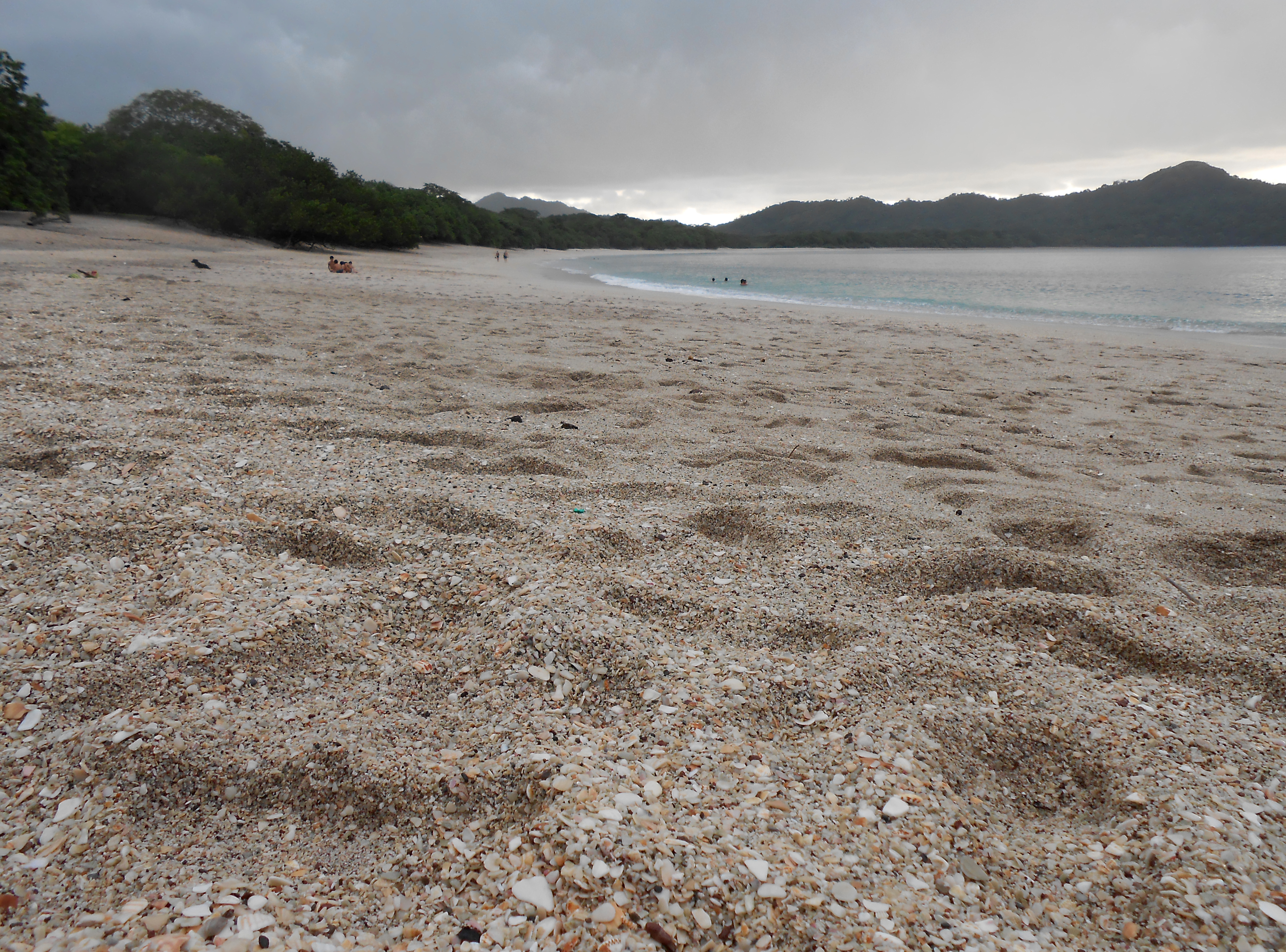 Playa Conchal, the crushed-shell beach in Guanacaste, Costa Rica